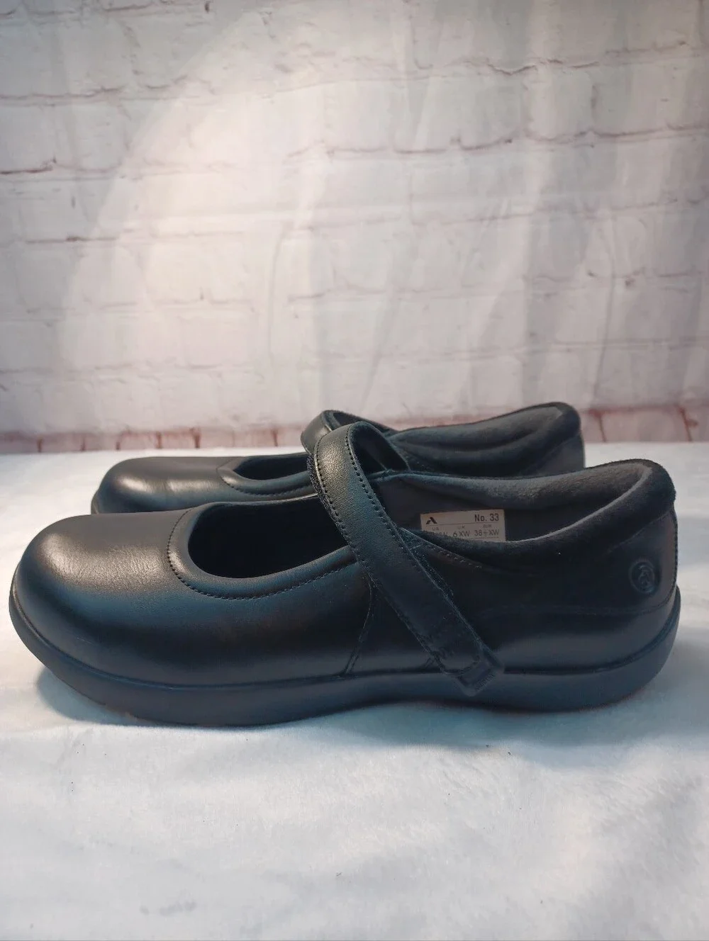 Anodyne Mary Jane Comfort Shoes Orthopedic Diabetic XW 8.5 Black Leather